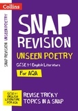 AQA Unseen Poetry Anthology Revision Guide - For the 2020 Autumn &amp; 2021 Summer Exams.
