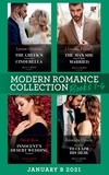 Lynne Graham et Louise Fuller - Modern Romance January 2021 B Books 1-4 - The Greek's Convenient Cinderella / The Man She Should Have Married / Innocent's Desert Wedding Contract / Returning to Claim His Heir.