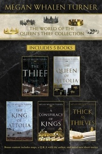 Megan Whalen Turner - World of the Queen's Thief Collection - The Thief, The Queen of Attolia, The King of Attolia, A Conspiracy of Kings, Thick as Thieves.