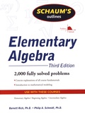 Barnett Rich et Philip Schmidt - Elementary Algebra.