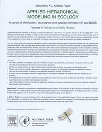 Applied Hierarchical Modeling in Ecology. Analysis of Distribution, Abundance and Species Richness in R and BUGS Volume 1, Prelude and Static Models