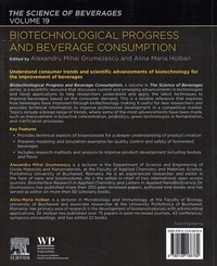 Biotechnological Progress and Beverage Consumption. Volume 19, The Science of Beverages