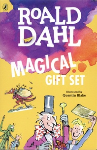Roald Dahl - Magical Gift Set - Coffret en 4 volumes : Charlie and the Chocolate Factory ; Charlie and the Great Glass Elevator ; James and the Giant Peach ; Fantastic Mr. Fox.