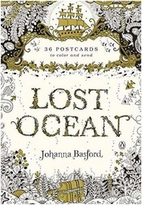 Johanna Basford - Lost ocean : 36 postcards.