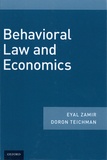 Eyal Zamir et Doron Teichman - Behavioral Law and Economics.