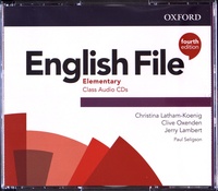 Christina Latham-Koenig et Clive Oxenden - English File Elementary. 4 CD audio
