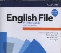 Christina Latham-Koenig et Clive Oxenden - English File Pre-intermediate. 4 CD audio