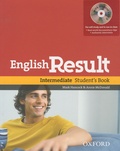 Mark Hancock et Annie McDonald - English Result - Intermediate Student's Book. 1 DVD