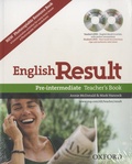 Mark Hancock - English Result - Pre Intermediate - Teacher's Resource Pack with photocopiable resource book. 2 DVD
