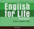 Tom Hutchinson - English for life - Beginner class audio cds.