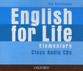 Tom Hutchinson - English for life - Elementary class audio cds.