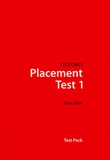 Dave Allan - Oxford Placement Test 1 - 2 volumes.