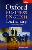Dilys Parkinson - Oxford Business English Dictionary - For learners of English. 1 Cédérom