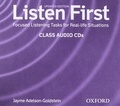 Jayme Adelson-Goldstein - Listen First - Class Audio CDs. 1 CD audio
