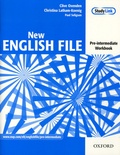 Clive Oxenden et Christina Latham-Koenig - New English File pre-intermediate workbook with answers and multiROM pack.