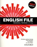 Christina Latham-Koenig et Clive Oxenden - English File - Elementary Workbbok with Key.