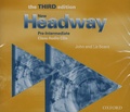 John Soars et Liz Soars - New Headway - Pre-Intermediate - Class Audio CDs. 2 CD audio MP3
