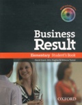 David Grant et John Hughes - Business Result - Elementary Student's Book. 1 CD audio