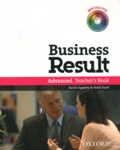 Rachel Appleby et Heidi Grant - Business Result - Advanced, teacher's book. 2 DVD