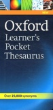  Oxford University Press - Oxford Learner's Pocket Thesaurus.