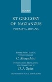  St Gregory Of Nazianzus - Poemata Arcana.