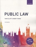 Mark Elliott et Robert Thomas - Public Law.