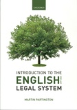 Martin Partington - Introduction to the English Legal System - 2019-2020.