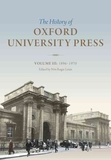 History of Oxford University Press 3 - 1896 to 1970.