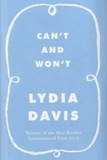 Lydia Davis - Can't and Won't.