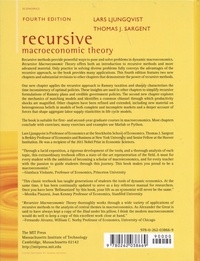 Recursive Macroeconomic Theory 4th edition