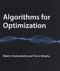 Mykel Kochenderfer et Tim Wheeler - Algorithms for Optimization.