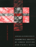 Jeffrey Wooldridge - Solutions Manual and Supplementary Materials for Econometric Analysis of Cross Section and Panel Data.