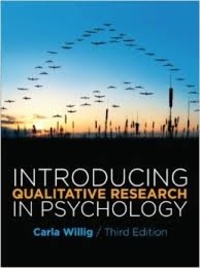 Carla Willig - Introducing Qualitative Research in Psychology.