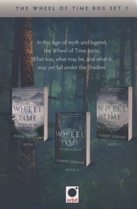 The Wheel of Time  Coffret 3 volumes. Tome 1, The Eye of the World ; Tome 2, The Great Hunt ; Tome 3, The Dragon Reborn