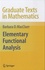 Barbara Maccluer - Elementary Functional Analysis.