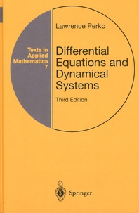 Lawrence Perko - Differential Equations and Dynamical Systems.