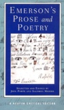 Saundra Morris et  Collectif - Emerson'S Prose And Poetry.