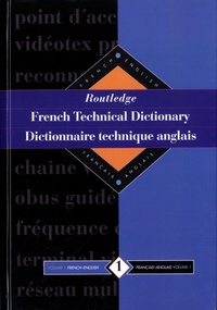 Yves Arden - French Technical Dictionary-Dictionnaire technique anglais - Pack 2 volumes : Volume 1, Français-anglais ; Volume 2, Anglais-français.