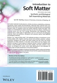 Introduction to Soft Matter. Synthetic and Biological Self-Assembling Materials  édition revue et augmentée