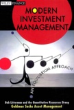 Bob Litterman - Modern investment management - An equilibrium approch.