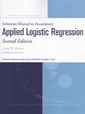 David Hosmer et Stanley Lemeshow - Applied Logistic Regression - Solutions Manual to Accompany.