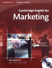 Nick Robinson - Cambridge English for Marketing. 1 CD audio