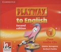 Günter Gerngross et Herbert Puchta - Playway to English niveau 1 - 3 CD Audio.