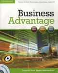 Michael Handford et Martin Lisboa - Business Advantage - Student's Book Upper Intermediate. 1 DVD