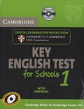  Cambridge University Press - Key English Test for Schools 1 with Answers. 1 CD audio