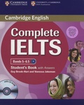 Guy Brook-Hart et Vanessa Jakeman - Complete IELTS Bands 5-6.5 - Student's Book with Answers. 2 Cédérom + 1 CD audio