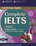 Guy Brook-Hart et Vanessa Jakeman - Complete IELTS Bands 4-5 ( level B1 ) - Student's Book with Answers. 1 Cédérom