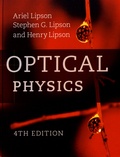 Ariel Lipson et Stephen Lipson - Optical Physics.