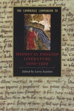 Larry Scanlon - The Cambridge Companion to Medieval English Literature 1100-1500.