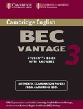  Cambridge University Press - BEC Vantage 3 Student's Book With Answers.
